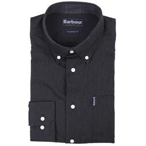 Antracitová košile Barbour Lambton (button-down) - S