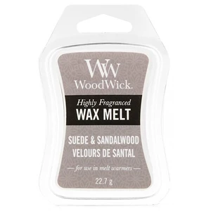 Woodwick Suede & Sandalwood vosk do aromalampy 22.7 g