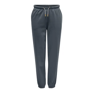 Jacqueline de Yong Dámske tepláky JDYKANGA Regular Fit 15266089 Dark Grey Melange L/32