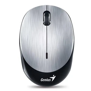 Genius Myš NX-9000BT, 1200DPI, Bluetooth, optická, 3tl., bezdrátová, stříbrná, vestavěná baterie, bluetooth