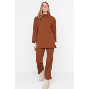 Trendyol Two-Piece Set - Brown - Regular fit