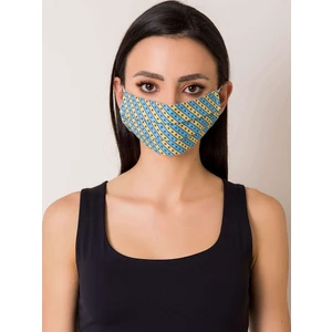 Reusable mask with color print