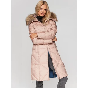 Giacca da donna PERSO PERSO_Coat_BLH211018FX_Pink