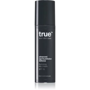 true men skin care Hydrating day cream denný hydratačný krém SPF 15 50 ml