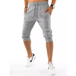 Light gray men's shorts Dstreet SX1535