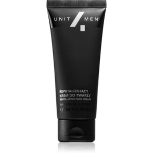 Unit4Men Revitalizing face cream revitalizační krém na obličej Citrus and Musk 50 ml
