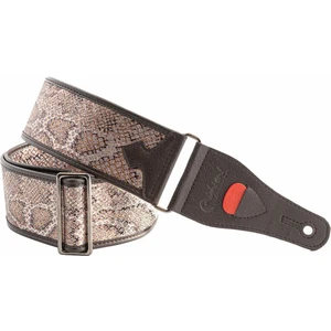 RightOnStraps Glitter Snake Gitarový pás Snakeskin