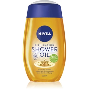 Nivea Natural Oil sprchový olej pre suchú pokožku 200 ml
