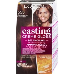Přeliv bez amoniaku Loréal Casting Créme Gloss - 535 čokoládová - L’Oréal Paris + DÁREK ZDARMA