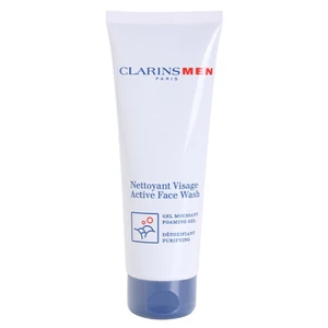 Clarins Men Active Face Wash čiastiaci penivý gél pre mužov 125 ml