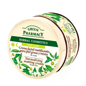Green Pharmacy Face Care Green Tea matující krém pro mastnou a smíšenou pleť 150 ml