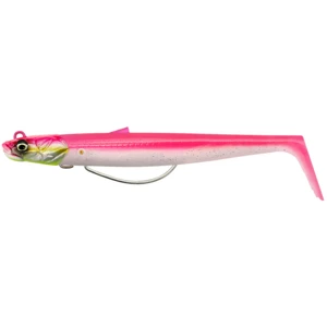 Savage gear gumová nástraha sandeel v2 wl sinking pink pearl silver 2+1 - 11,5 cm 22 g