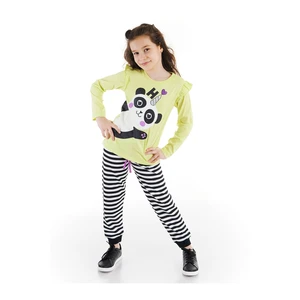 Denokids Two-Piece Set - Yellow - Relaxed fit