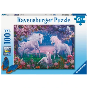 Ravensburger Puzzle Prekrásni jednorožci 100 dielikov