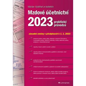 Mzdové účetnictví 2023 - praktický průvodce - Jan Přib, Václav Vybíhal