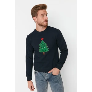 Trendyol Sweatshirt - Dark blue - Regular fit