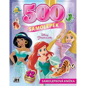 500 samolepek - Disney Princezny