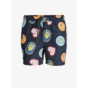 Dark Blue Jack & Jones Fiji Boys Shorts - Boys