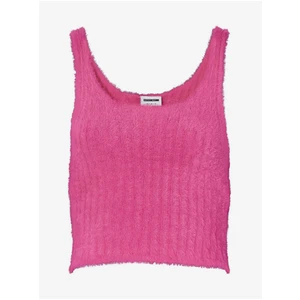 Dark pink women's tank top Noisy May Sweet - Women