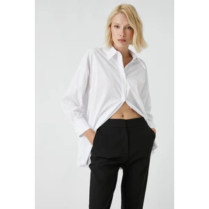 Koton Shirt - Ecru - Relaxed fit