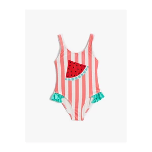 Koton Swimsuit - Red - Striped