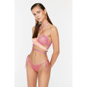 Trendyol Bikini Set - Pink - Paisley