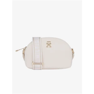 White Ladies Handbag Tommy Hilfiger Tommy Life Half Moon Camera Bag - Women