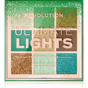 Makeup Revolution Ultimate Lights paletka očních stínů odstín Jewels 8,1 g