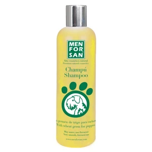Menforsan natürliches Shampoo für Welpen aus Weizenkeimen, 300 ml