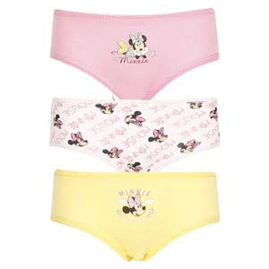 3PACK Girls Panties E plus M Minnie multicolor