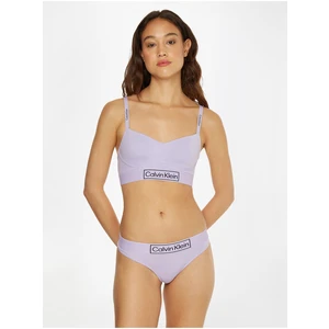 Light purple thongs Calvin Klein - Women