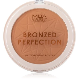 MUA Makeup Academy Bronzed bronzer s matným efektem odstín Sunset Tan 15 g