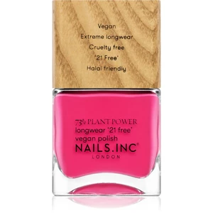 Nails Inc. Vegan Nail Polish dlouhotrvající lak na nehty odstín and breathe 14 ml