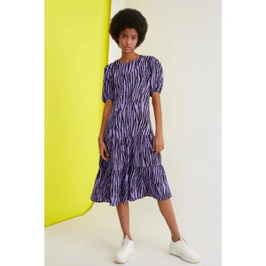 Női ruha Trendyol Multicolored