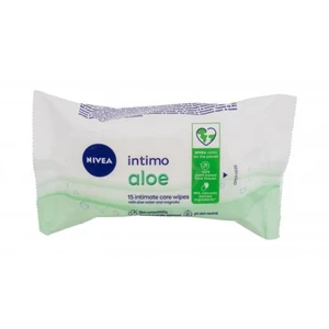 Nivea Ubrousky pro intimní hygienu Intimo Aloe (Intimate Care Wipes) 15 ks