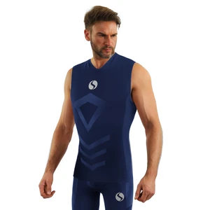 Sesto Senso Man's Thermo Tank Top CL38 Navy Blue