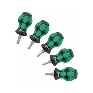 Wera 008876 Držáky bitů a šroubováků TORX® Stubby Set TX 1 Sada 5 dílů