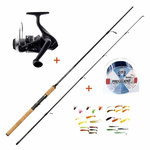 Mistrall prut lamberta xr spin 2,7 m 5-20 g + naviják zdarma + vlasec zdarma + gumové nástrahy zdarma