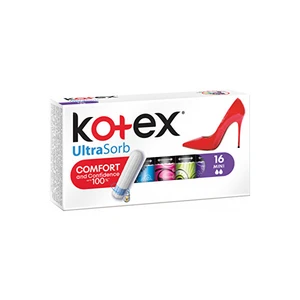 Kotex Tampóny Ultra Sorb Mini (Tampons) 16 ks