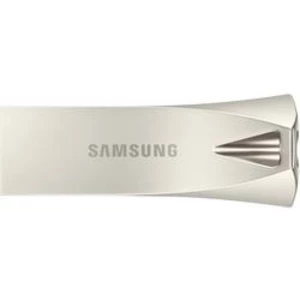 USB flash disk Samsung BAR Plus MUF-256BE3/APC, 256 GB, USB 3.2 Gen 2 (USB 3.1), strieborná