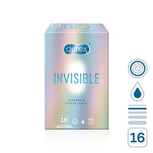 Durex Kondomy Invisible 16 ks