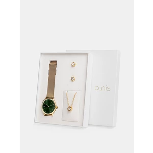 A-NIS Set hodinek, náhrdelníku a náušnic AS100-25