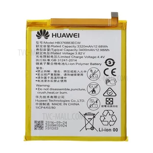 Eredeti akkumulátor for Huawei P9 Plus - (3400mAh)