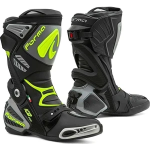 Forma Boots Ice Pro Black/Grey/Yellow Fluo 40 Motorradstiefel