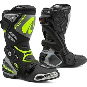 Forma Boots Ice Pro Negru/Gri/Galben Fluorescent 40 Cizme de motocicletă