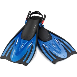 AQUA SPEED Unisex's Snorkel Flippers Wombat Navy Blue Pattern 11