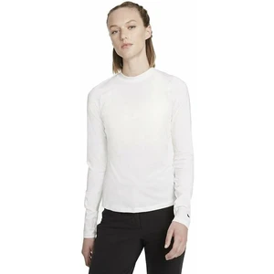 Nike Dri-Fit Victory Long Sleeve Crew Womens Base Layer White/Black XS