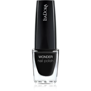 IsaDora Wonder Nail Polish rychleschnoucí lak na nehty odstín 139 Black Laquer 6 ml