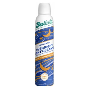 Batiste Overnight Light Cleanse 200 ml suchý šampon pro ženy na mastné vlasy; na všechny typy vlasů