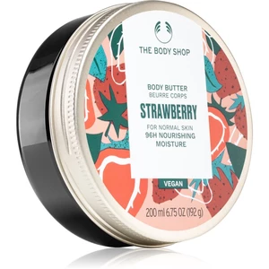 The Body Shop Strawberry tělové máslo pro normální pokožku 200 ml